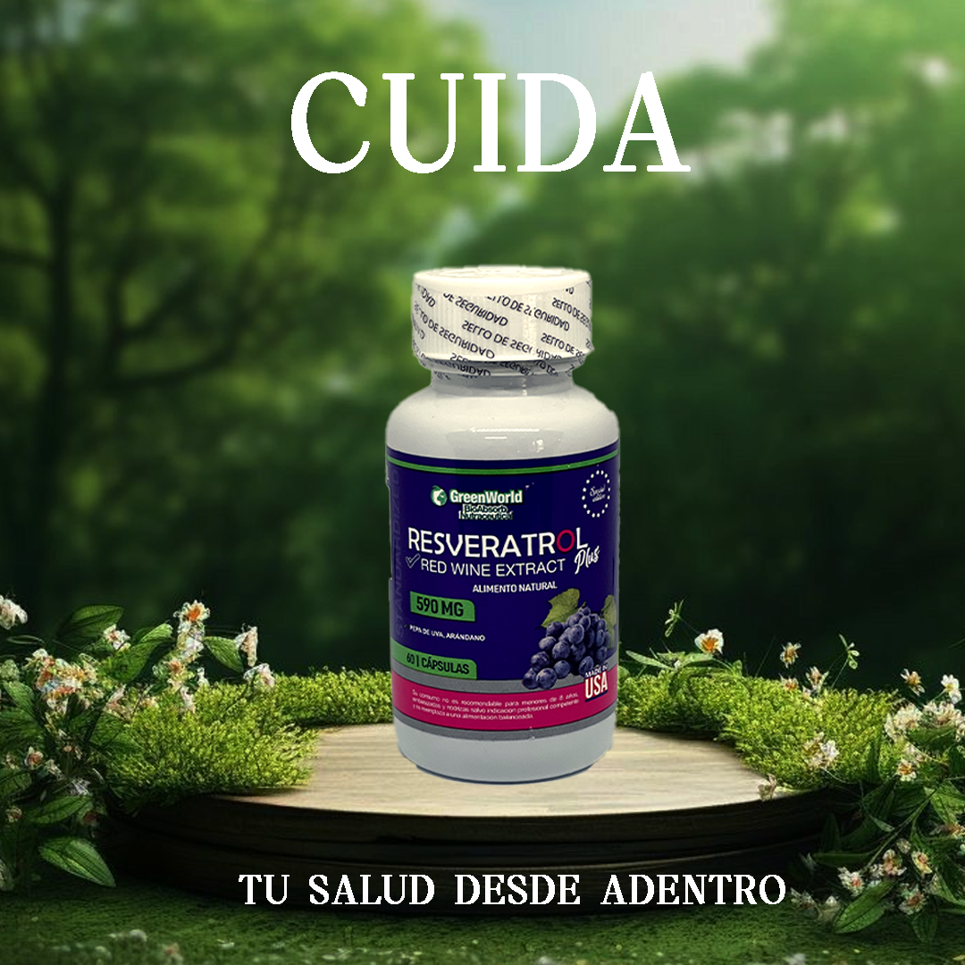 Resveratrol - Cuida tu salud desde adentro