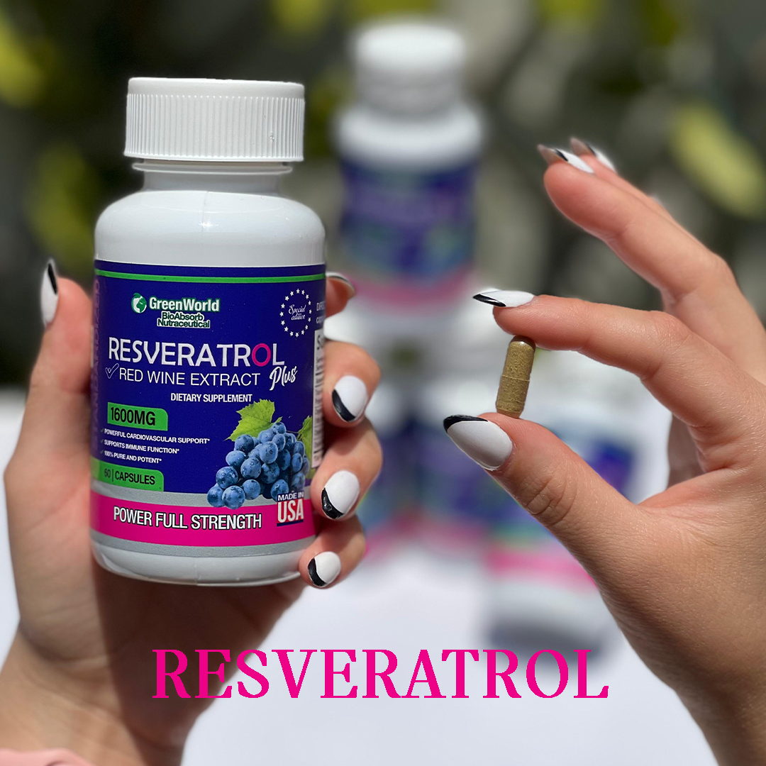 Resveratrol - Cuida tu salud desde adentro